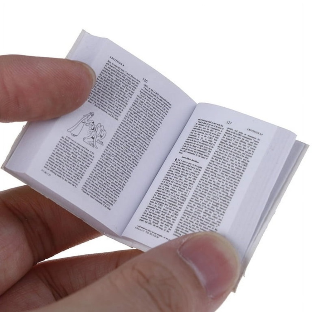 Mini HOLY Bible Keychain